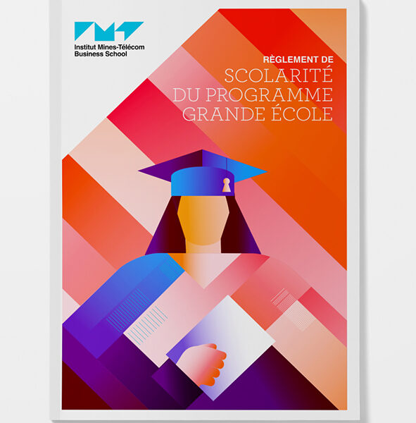 Design graphique programme étudiant