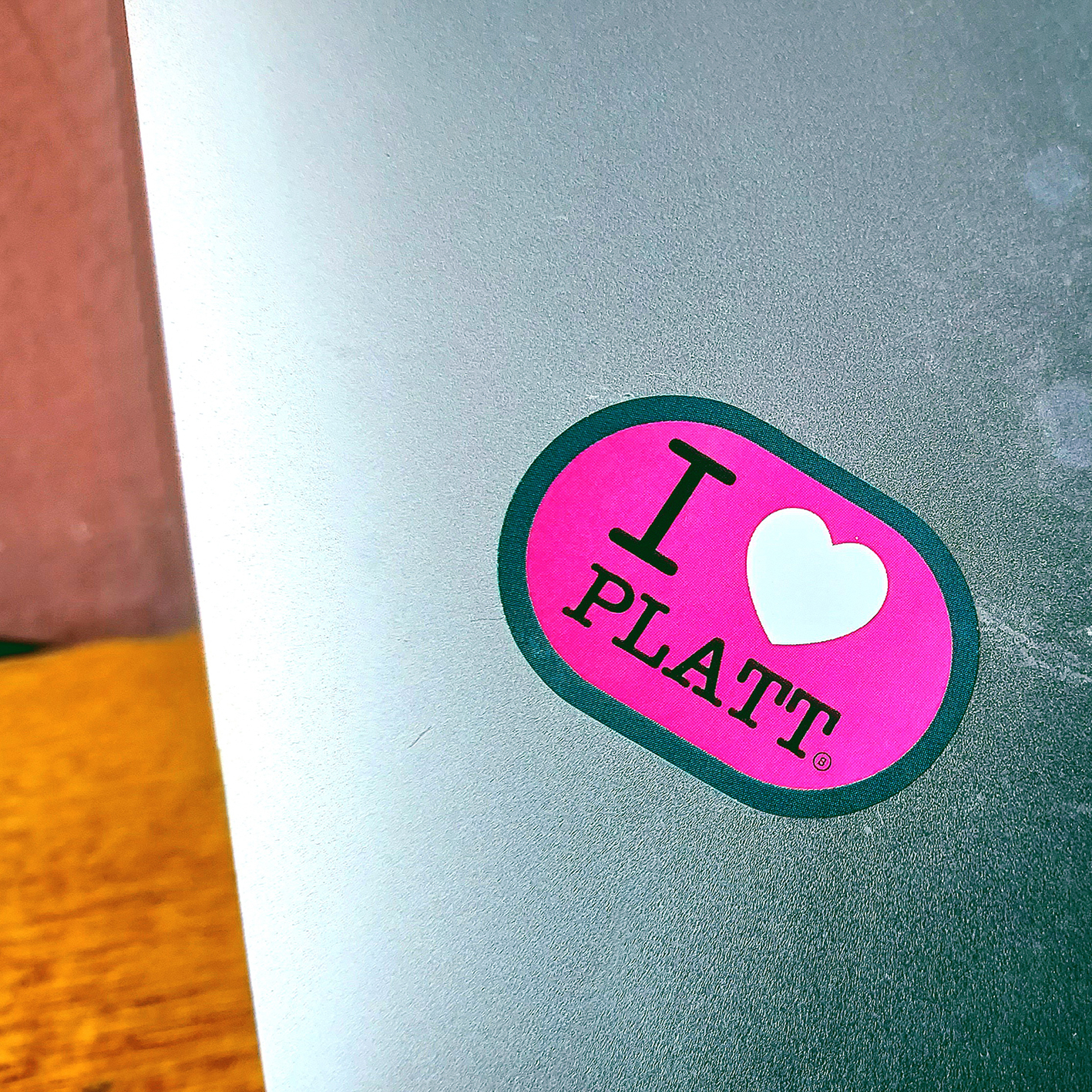 stickers I love Platt