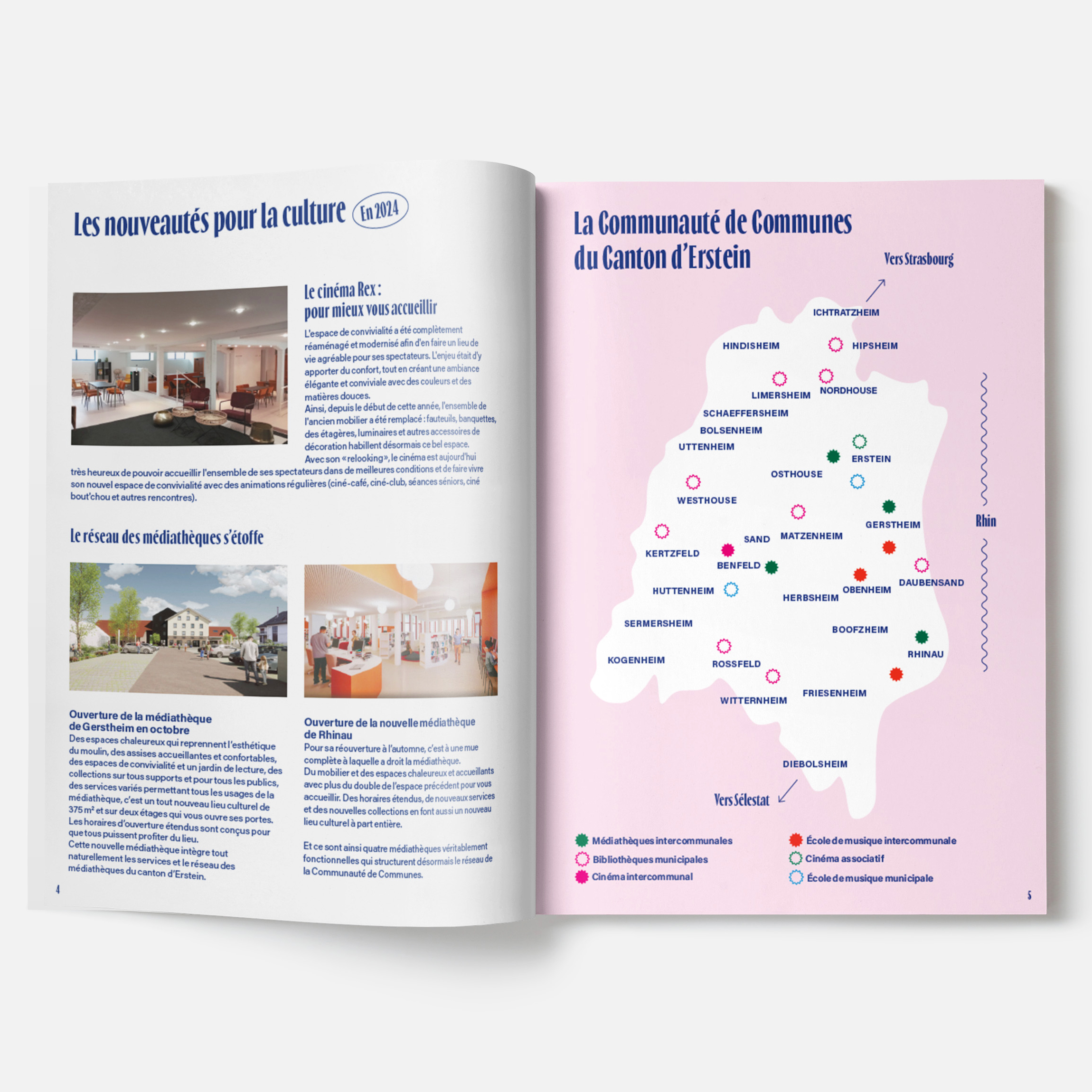 Brochure culturelle communauté de commune du canton d’Erstein