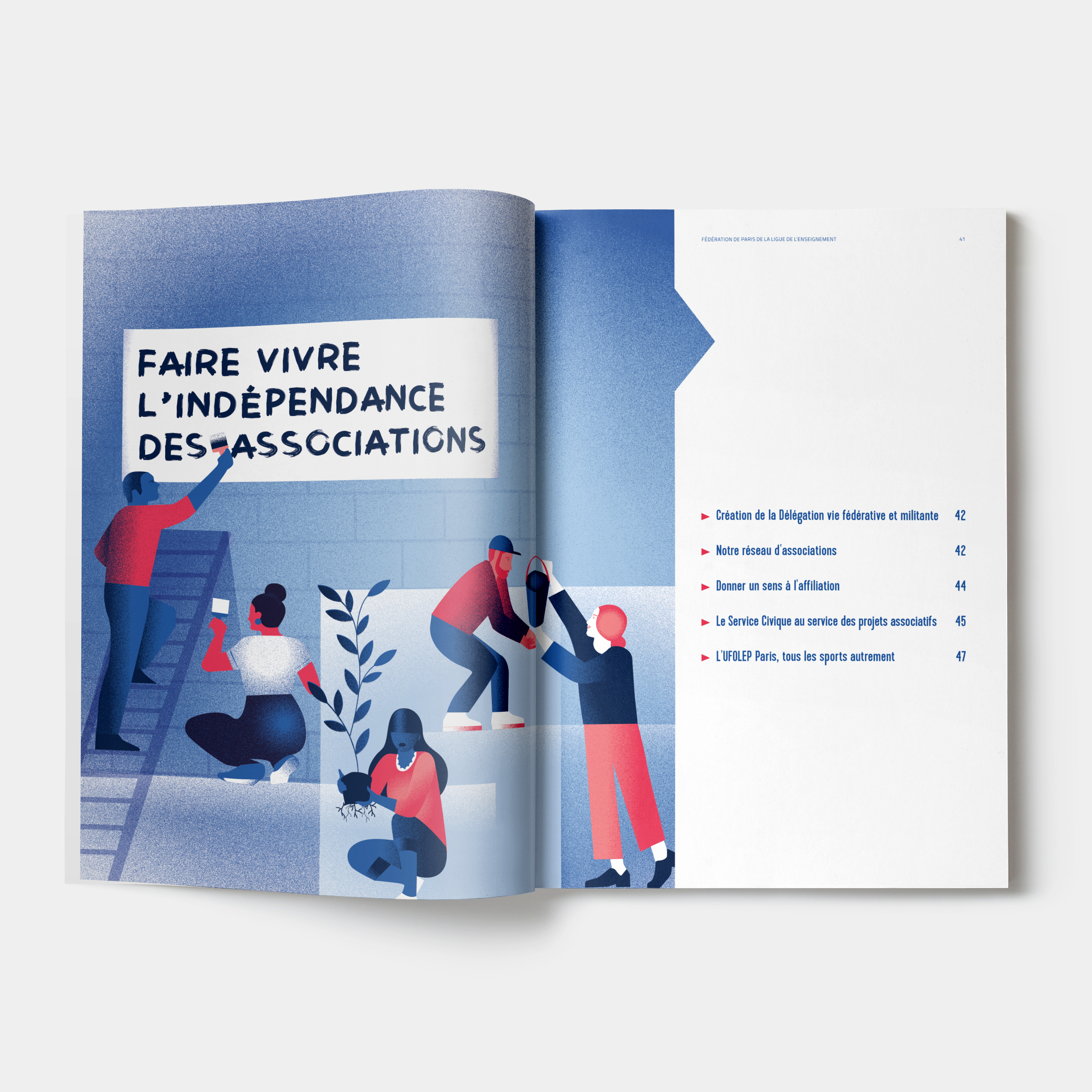 Rapport d'activité de la Fédération de Paris de la Ligue de l'Enseignement