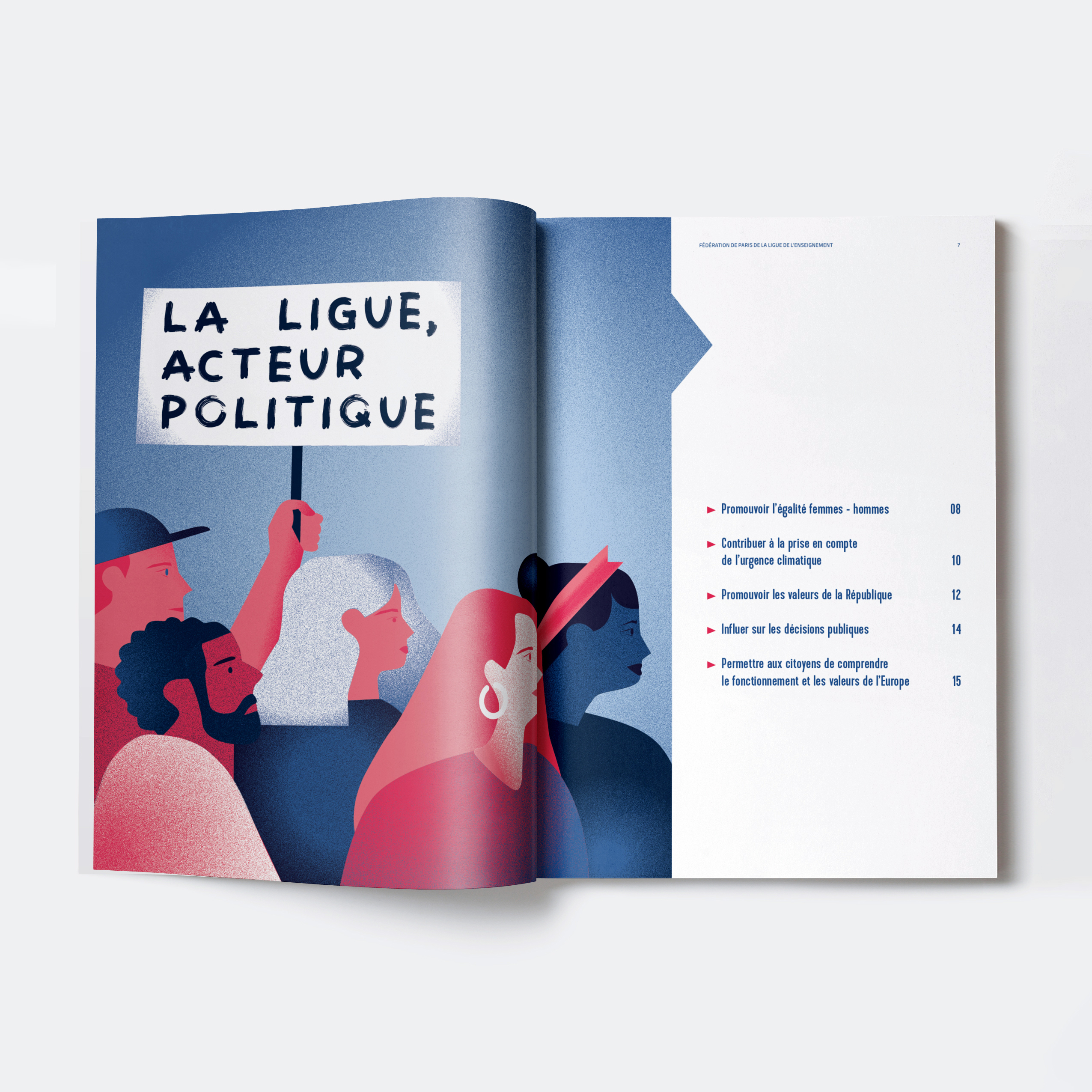 Rapport d'activité de la Fédération de Paris de la Ligue de l'Enseignement